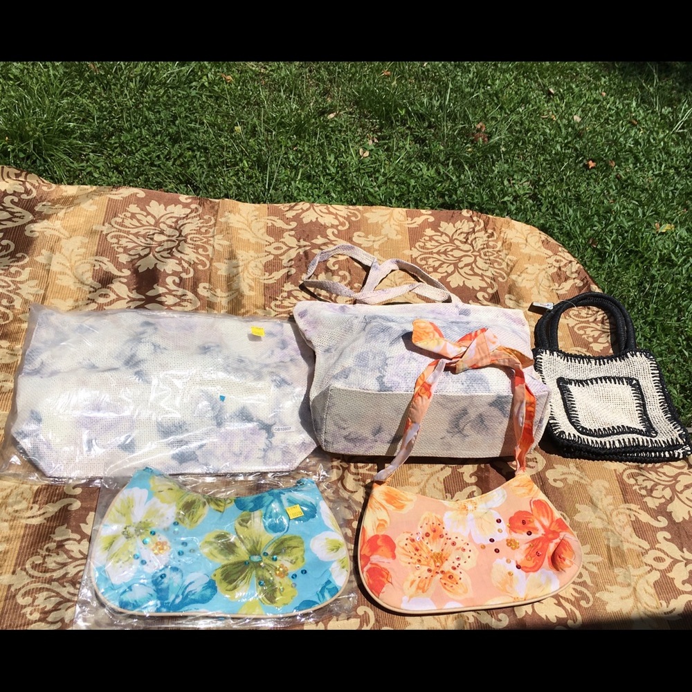 5 pcs totes bags